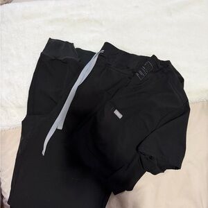 Figs Black Women's Pants & Jumpsuit Set